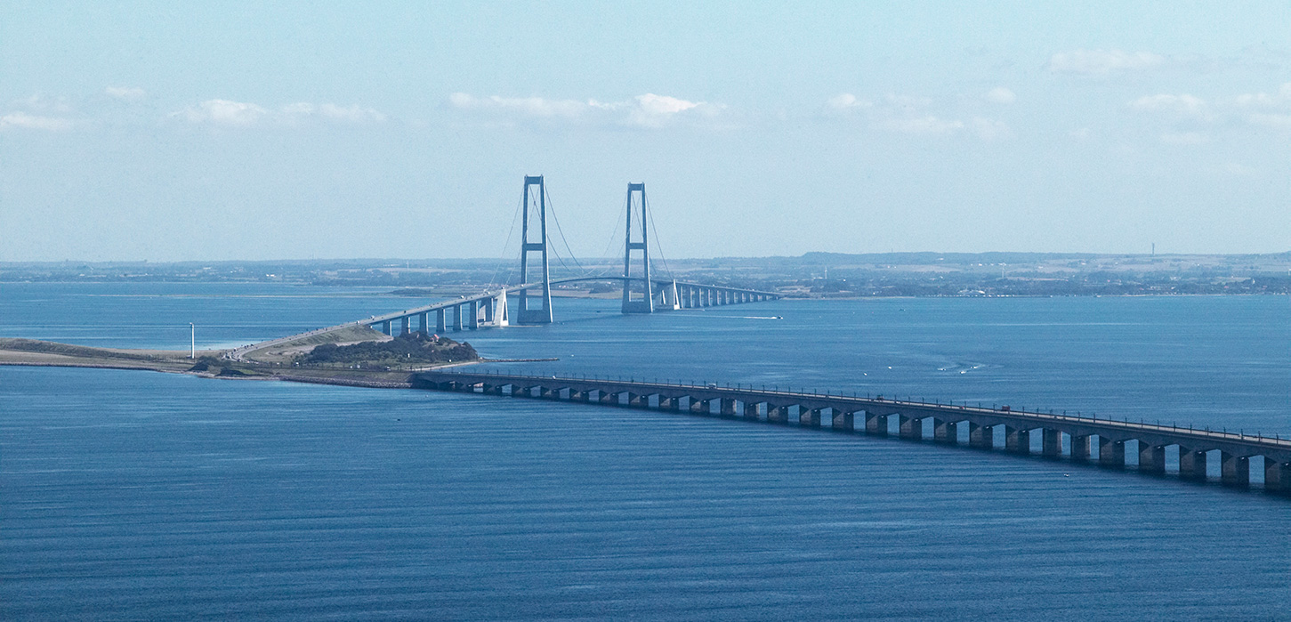 Nyborg Fyn Danmark Storebælt Storebæltsbroen
