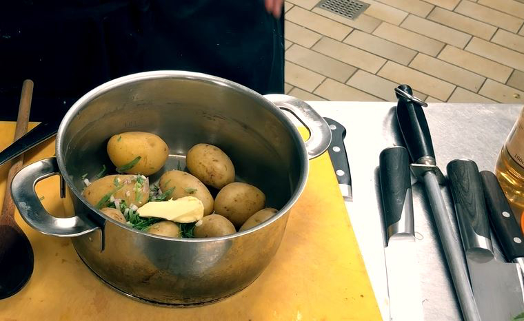 kartofler med urter