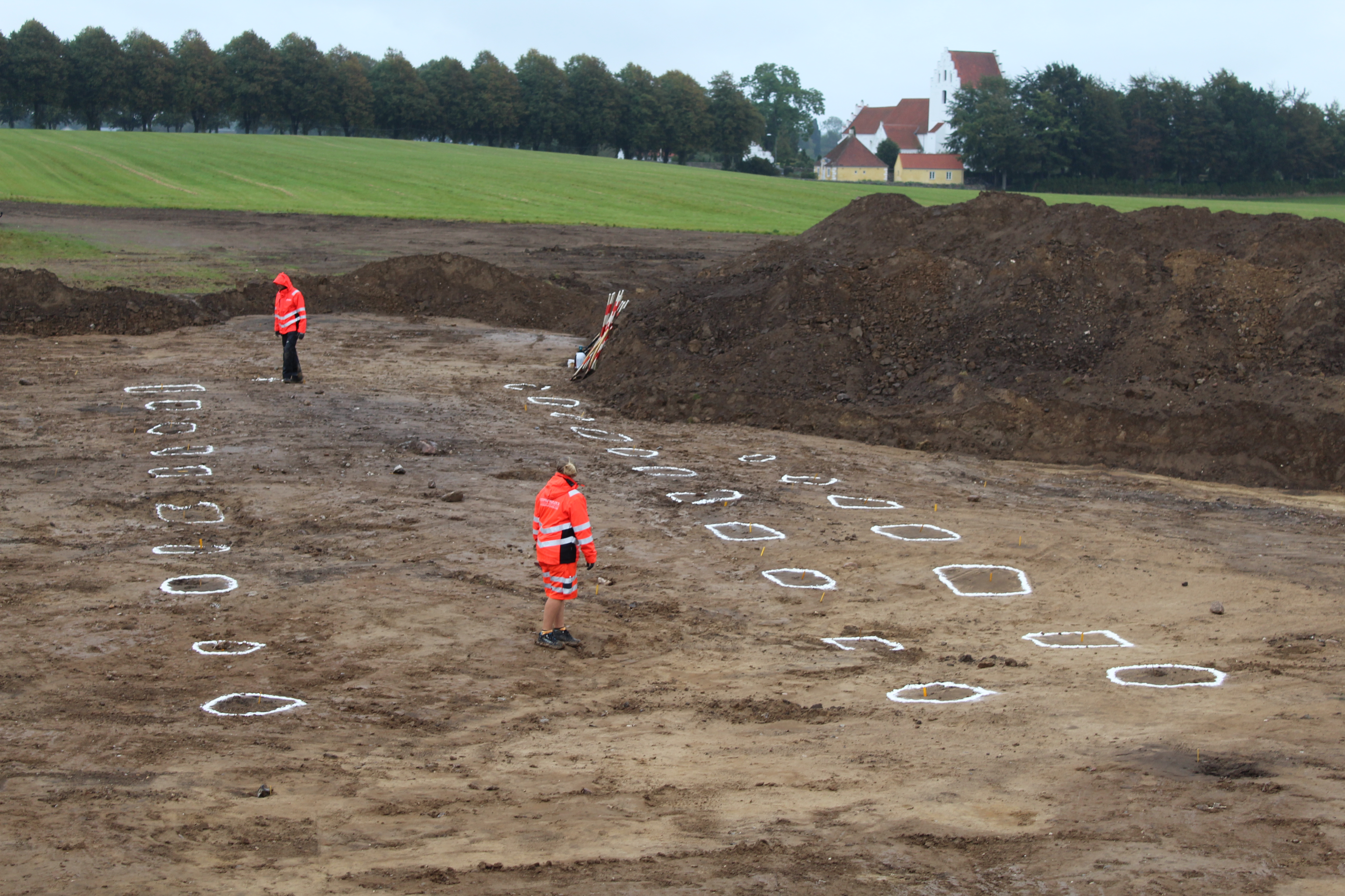 Udgravning i Aunslev