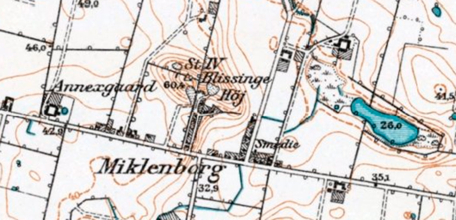 Bebyggelsen i Miklenborg