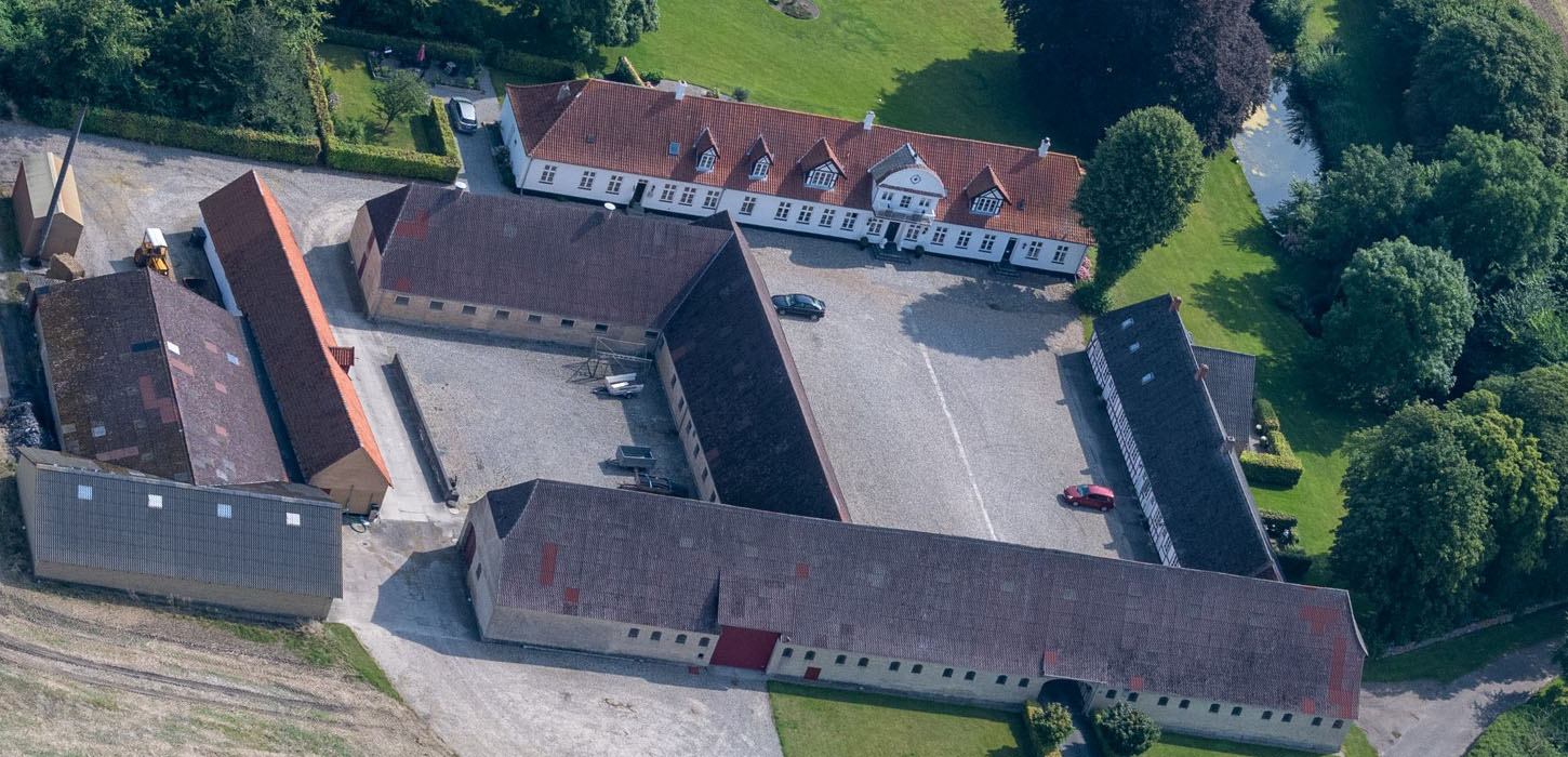 Luftfoto over Biskopstorp 