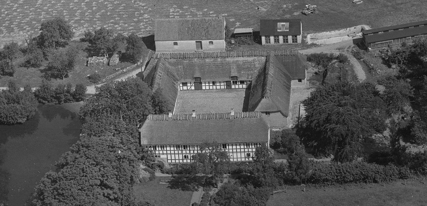 Luftfoto af Grønne Mølle