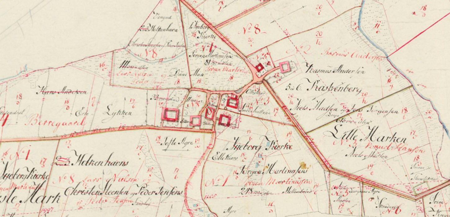 På udskiftningskortet fra 1788