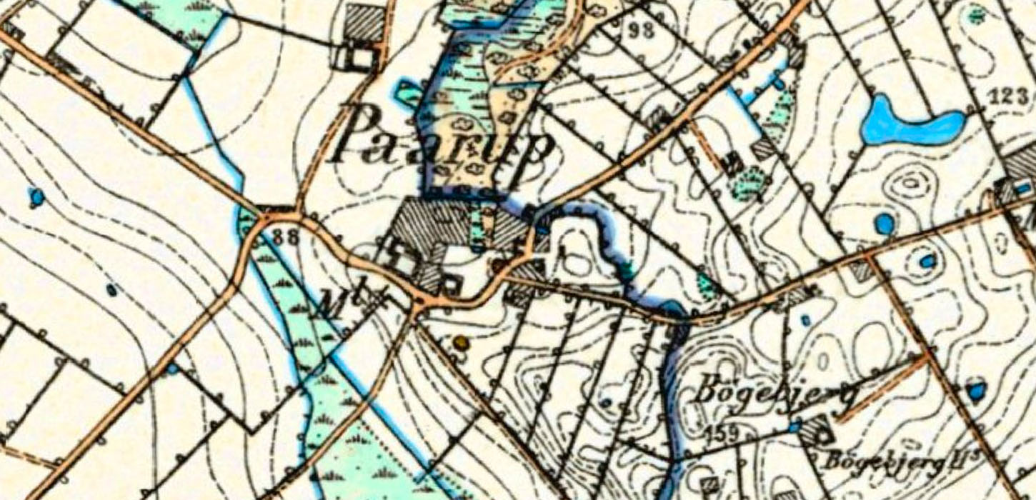 Ridderens indførelsesbrev er den tidligste kilde til både Pårupgård og landsbyen Pårups historie