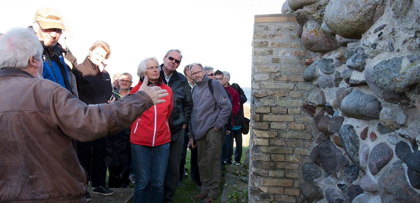 Gæster bliver klogere på Valdemar den Stores borg på Sprogø