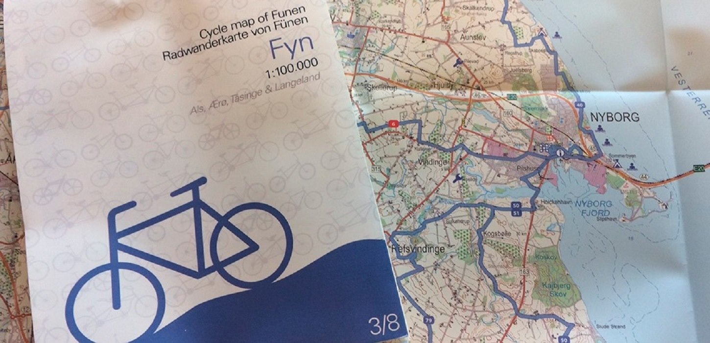 Scan maps cykelkort