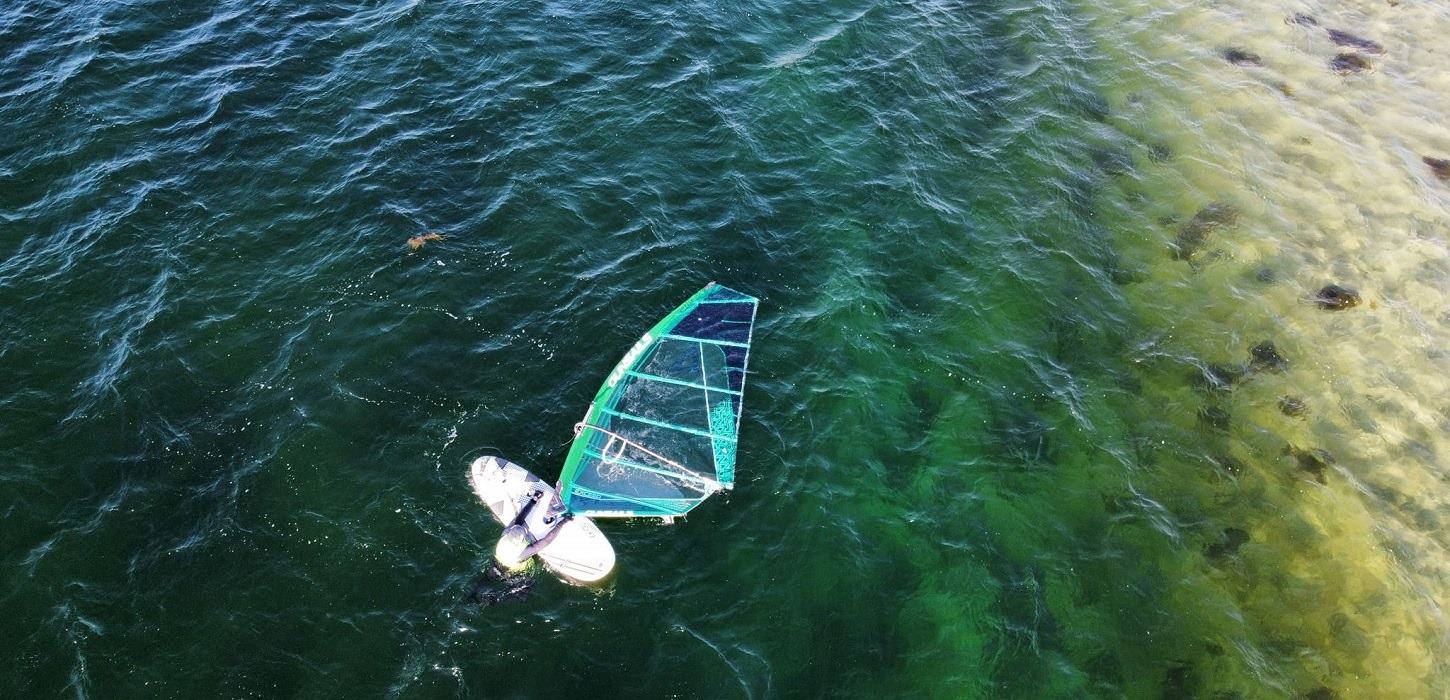 Windsurf i Storebælt