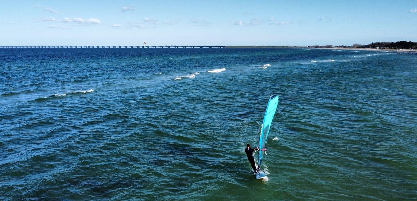 Windsurfing i Storebælt