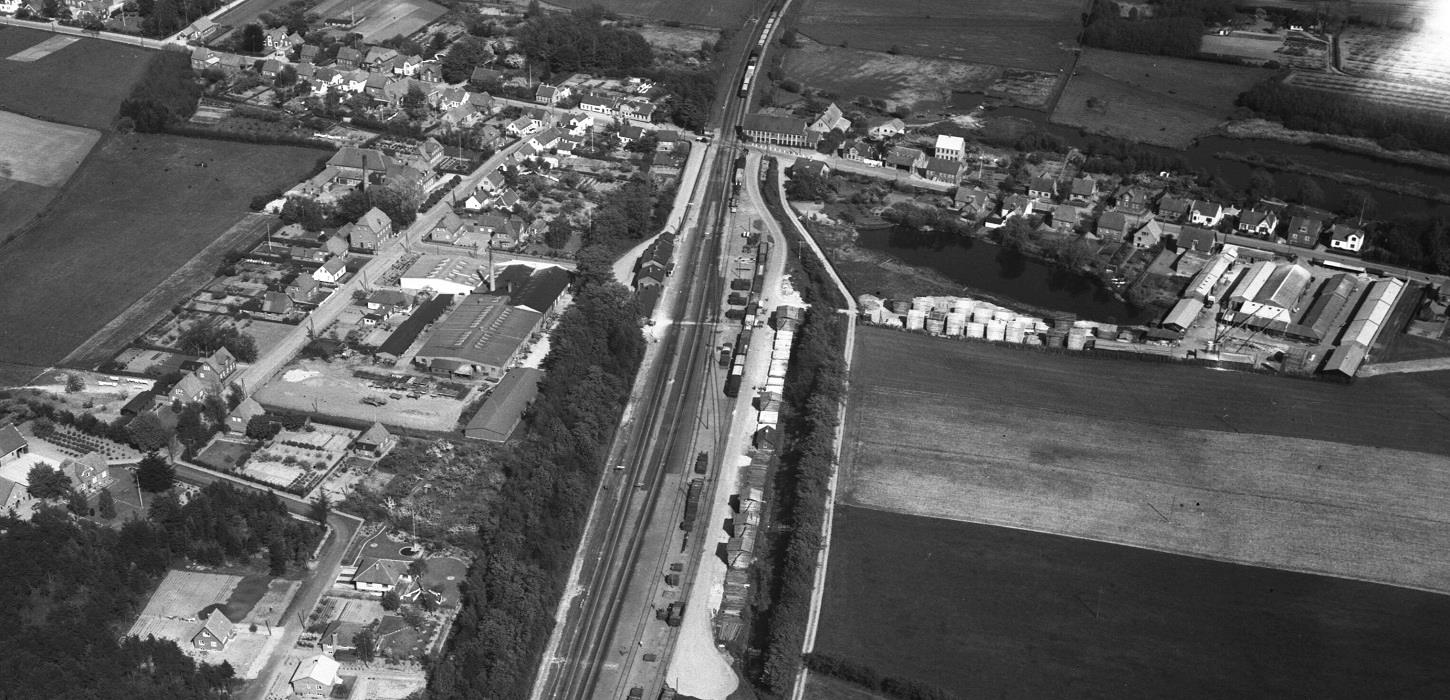 Ullerslev Station fik hurtigt selskab af både boliger og erhverv