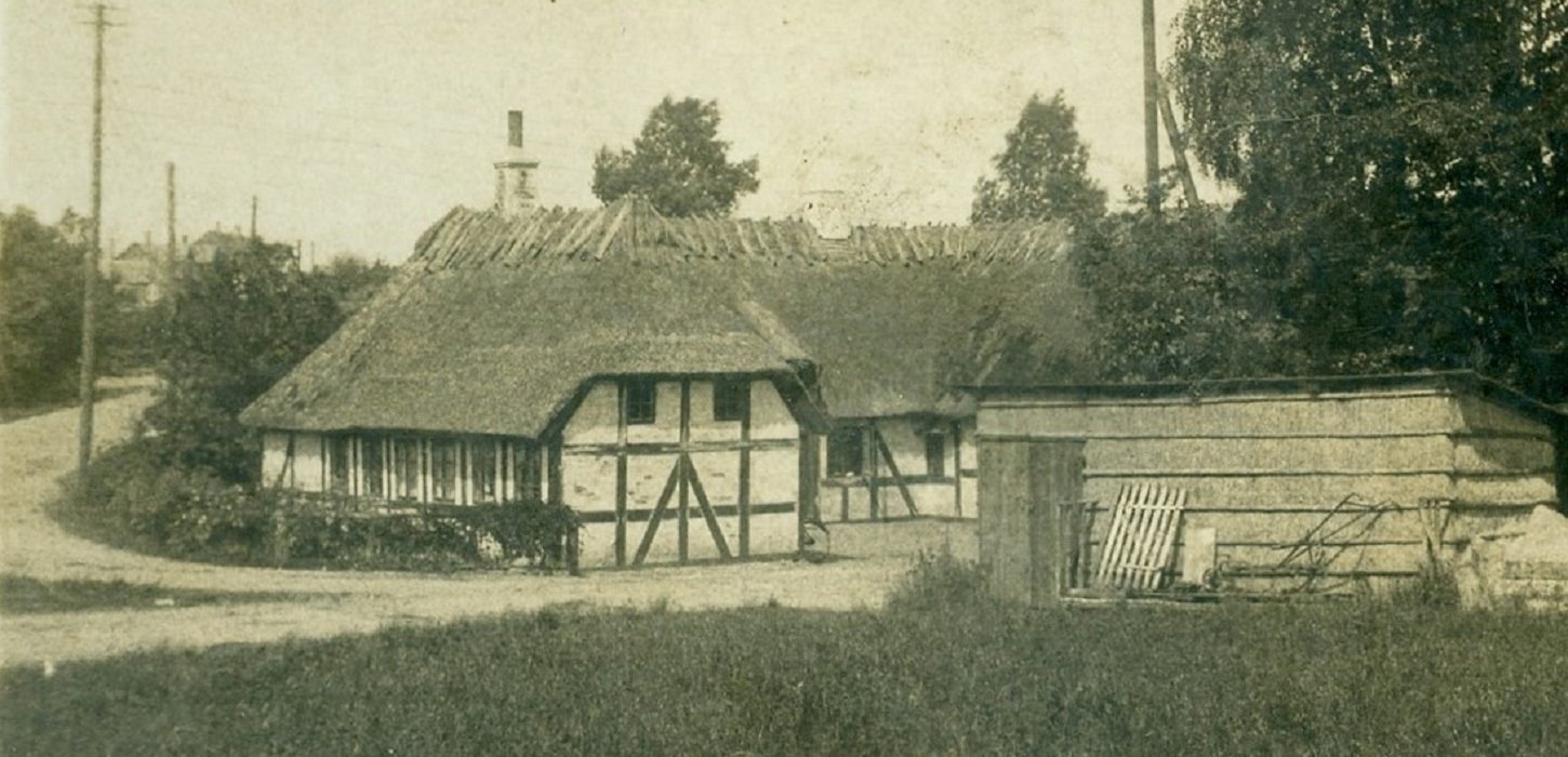 Almas hus som det så ud i starten af 1900-tallet